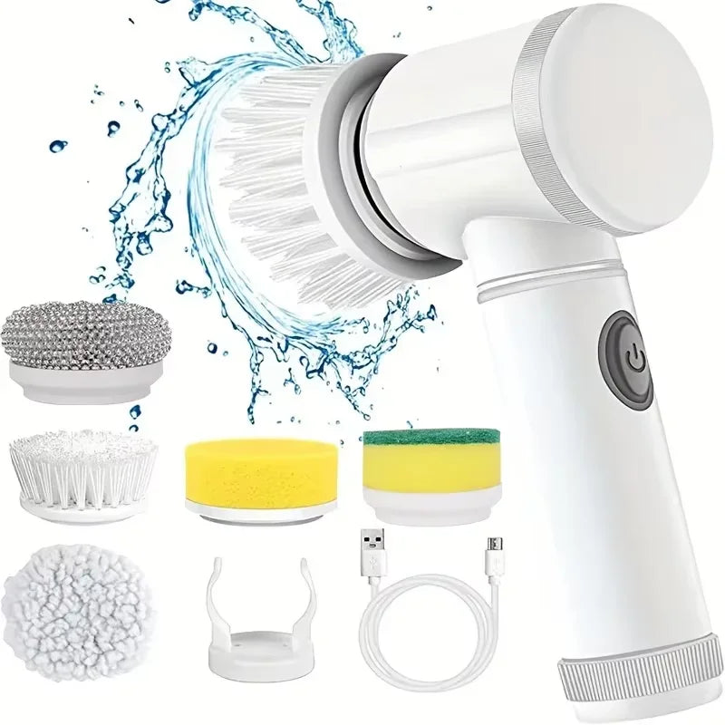 Cepillo eléctrico para limpiar el baño
